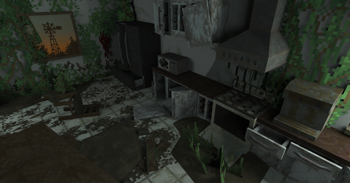 Pixel Apocalypse — Modular Suburban Pack